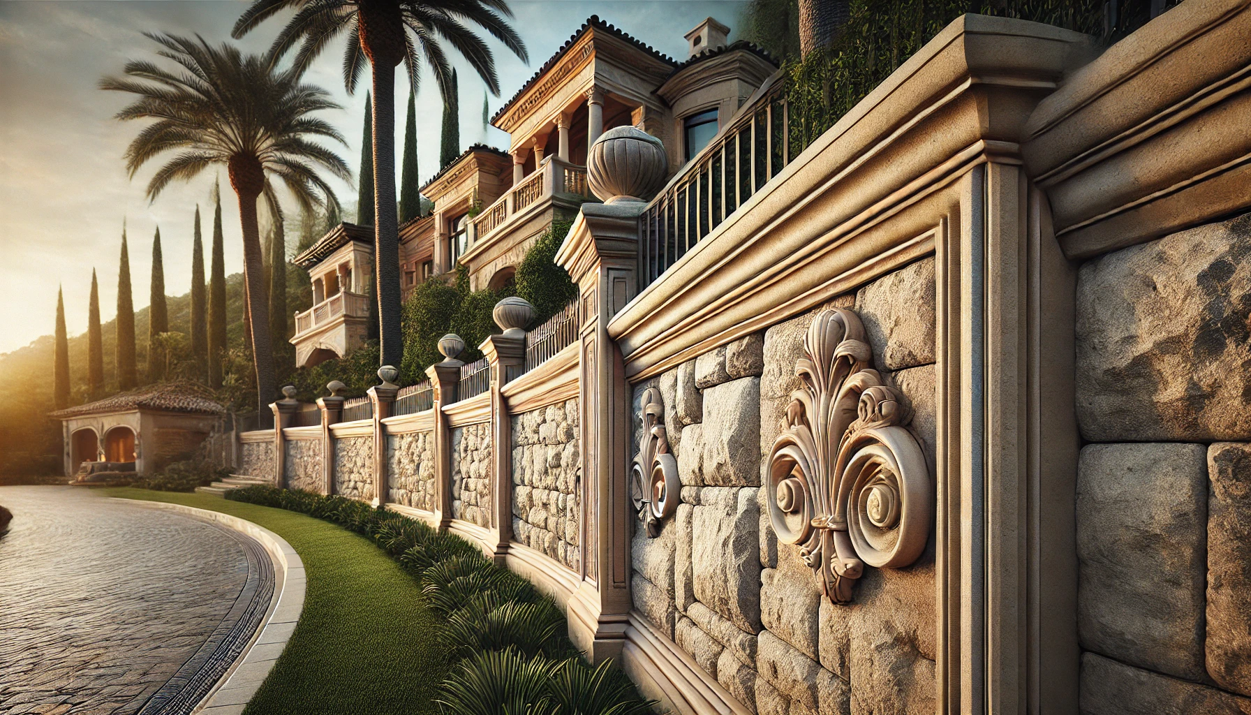 Picture of a walk of stone