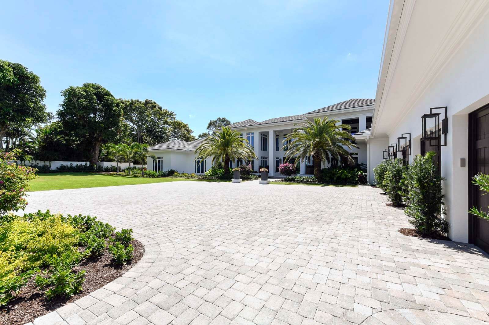 Quality brick paver installation showcasing durable and beautiful design
