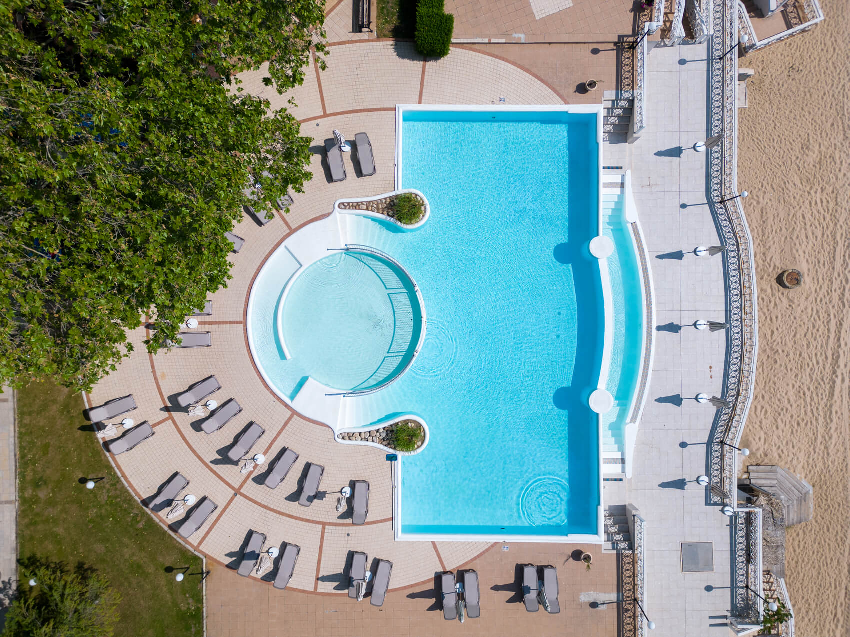 Commercial pool design and construction process with professional planning in Jupiter