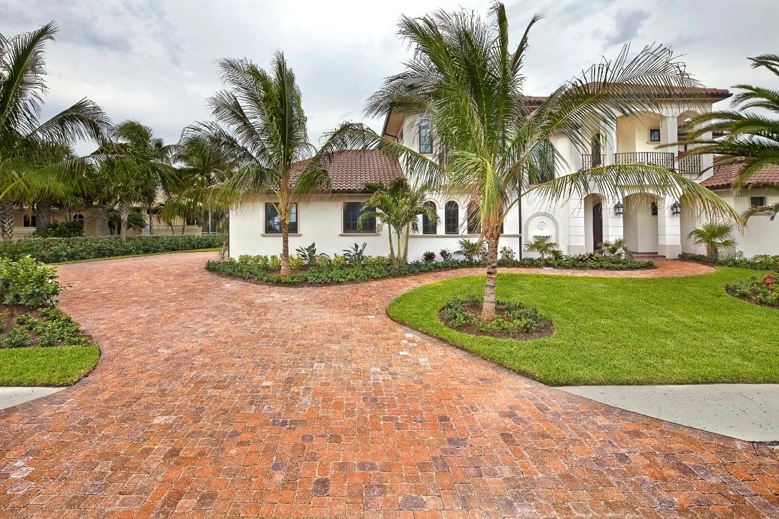 Traditional brick paver patterns with elegant design and durability