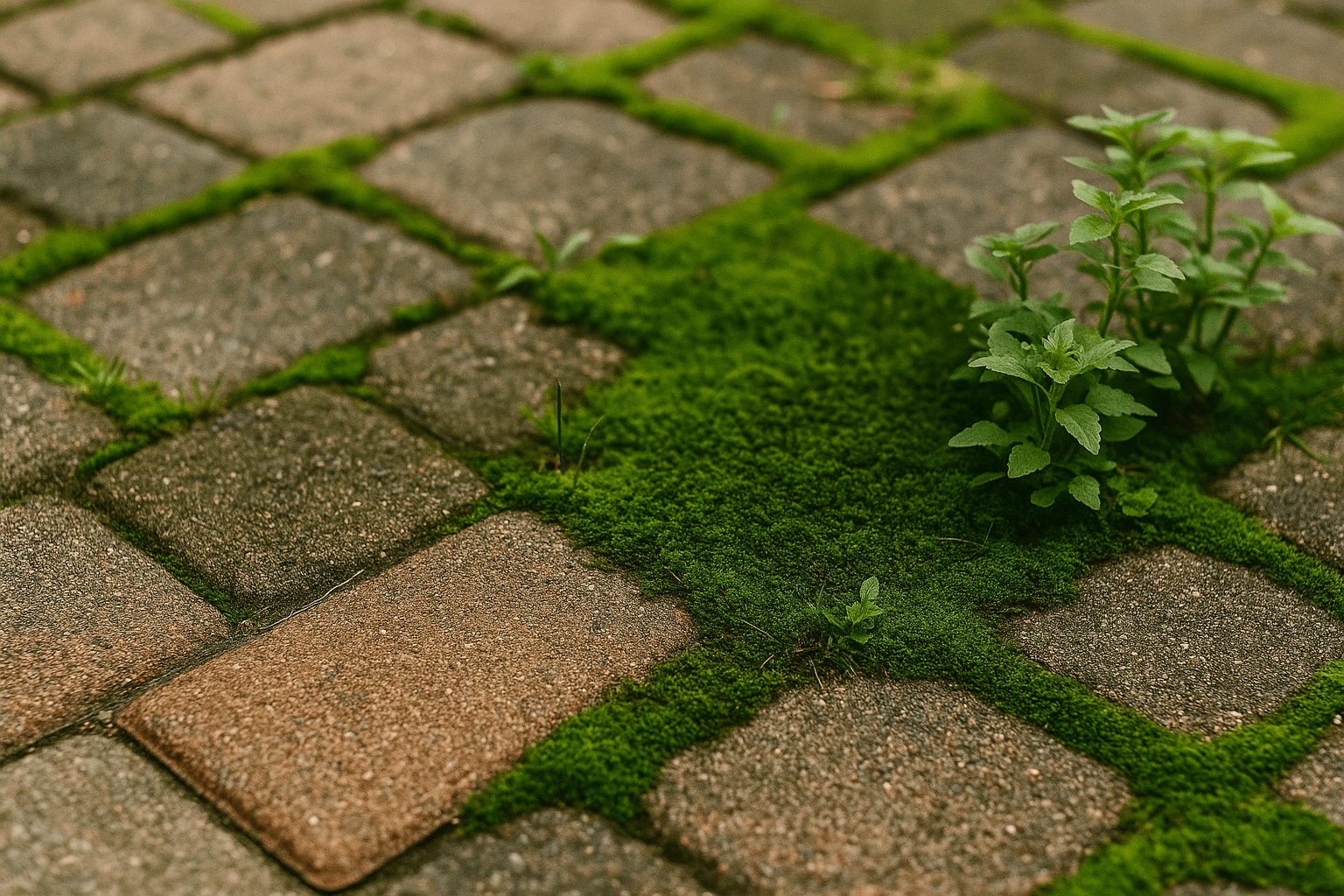 Professional joint sand stabilization for paver protection