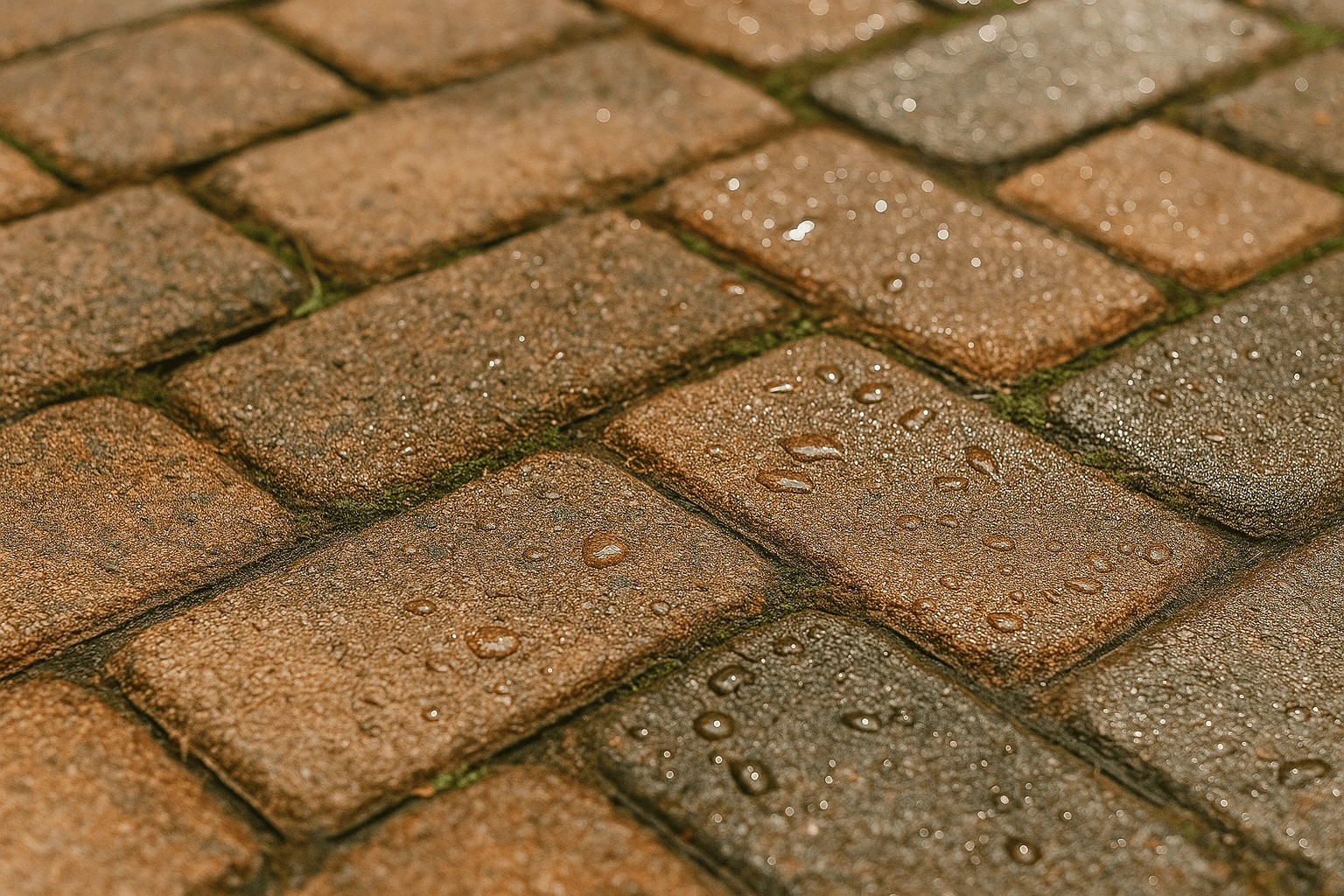 Long-lasting UV and weather protection for sealed pavers