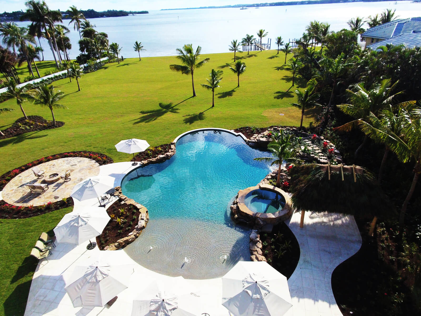 Professional custom pool construction with premium design and expert craftsmanship