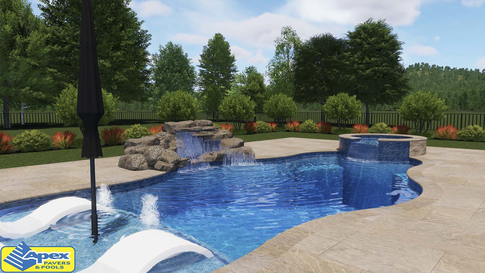 Luxury custom pool design showcasing modern architecture and premium materials