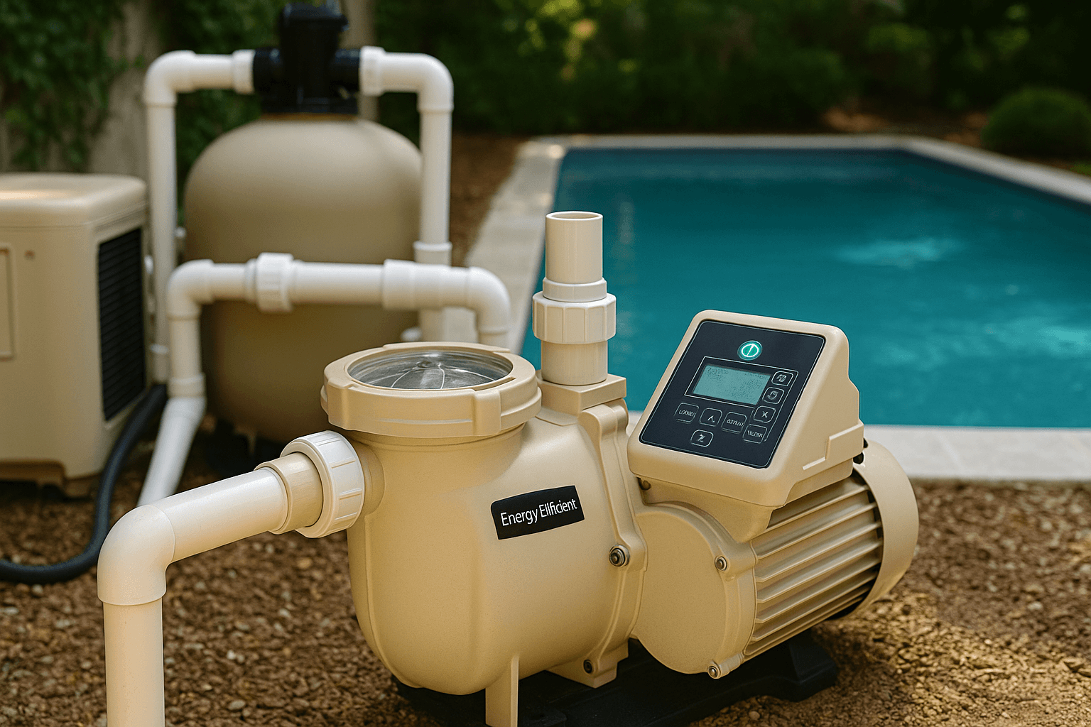 Energy-efficient pool equipment upgrades for improved performance
