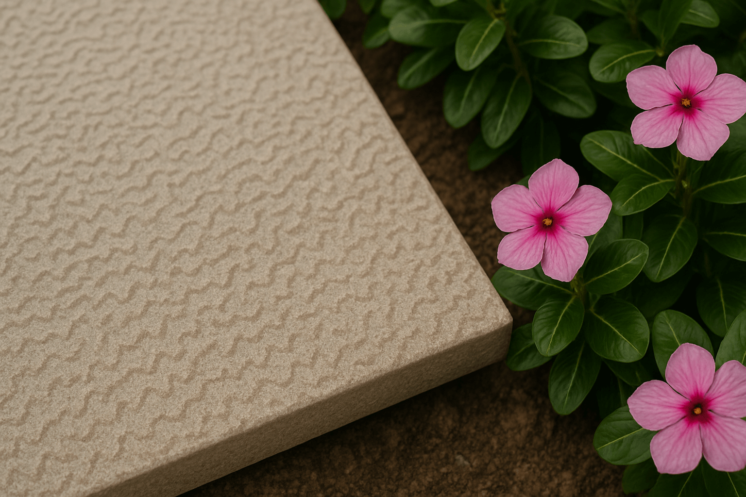 Weather-resistant porcelain pavers for outdoor applications