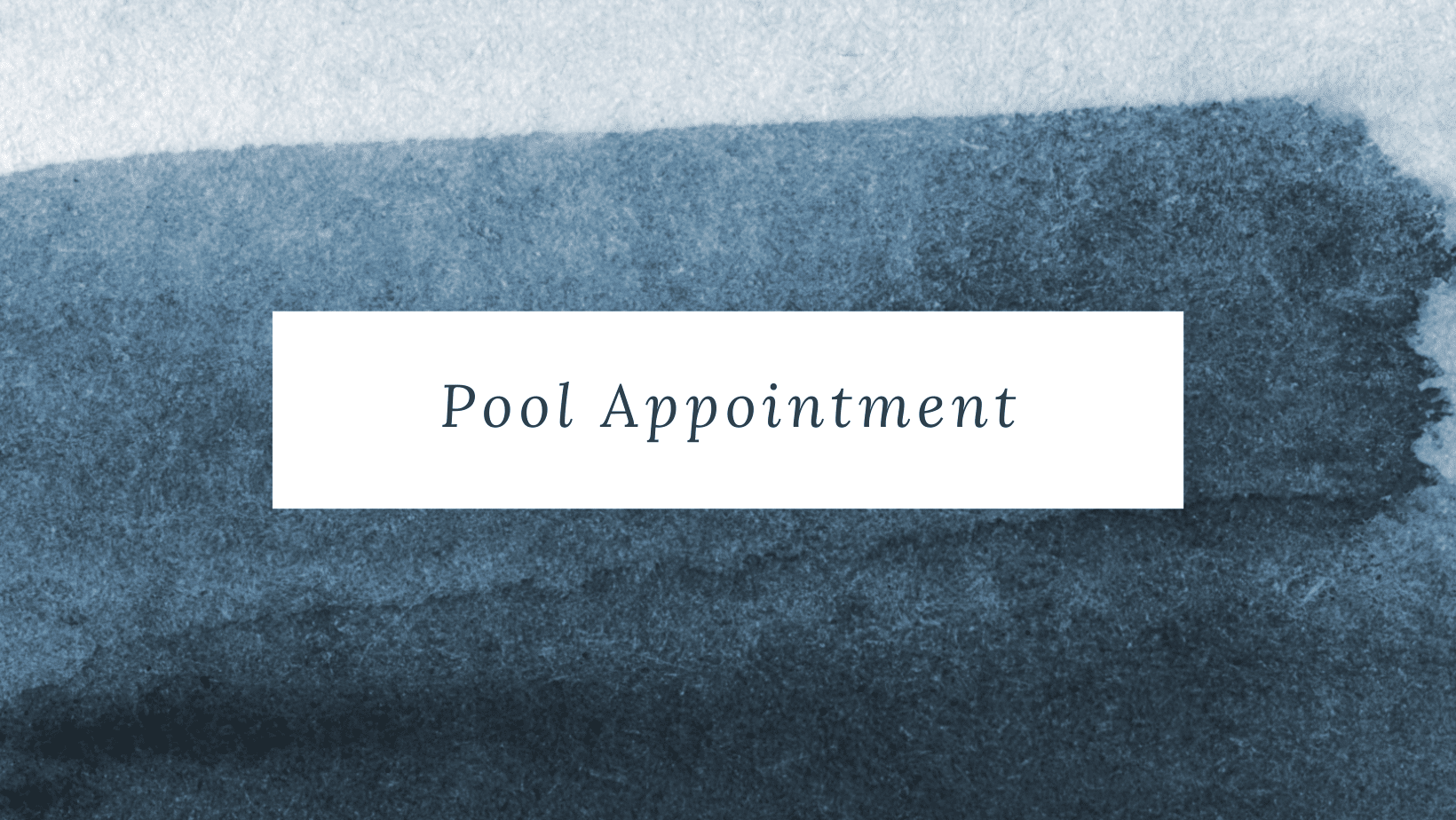 Apex Pavers and Pools, pool appointment