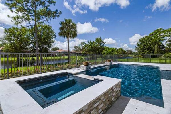 Ft Pierce pool builder design example